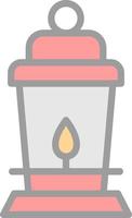 Lantern Vector Icon Design