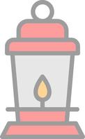 Lantern Vector Icon Design