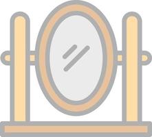 Mirror Vector Icon Design