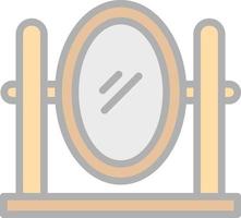 Mirror Vector Icon Design