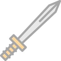 Sword Vector Icon Design