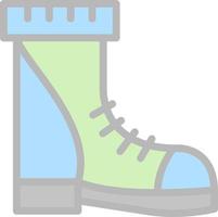 diseño de icono de vector de zapato