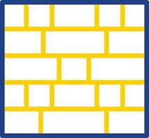 Brick Wall Vector Icon Design