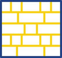 Brick Wall Vector Icon Design