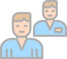 Employees Vector Icon Design