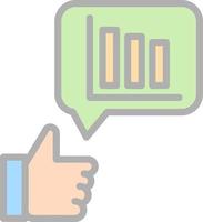 Feedback Vector Icon Design