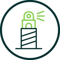 Lighthouse Vector Icon Design