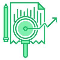 market research icon, suitable for a wide range of digital creative projects. Happy creating. vector