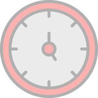 Clock Time Vector Icon Design