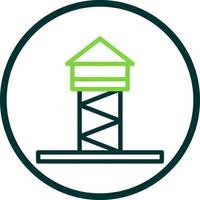 Tower Vector Icon Design