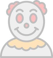 Clown Vector Icon Design