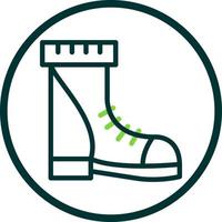 diseño de icono de vector de zapato