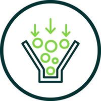 Bottleneck Vector Icon Design