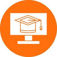 E Learning Vector Icon Design