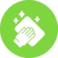 Wipe Vector Icon Design