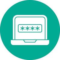 Login Vector Icon Design