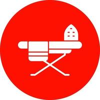 Ironing Board Vector Icon Design