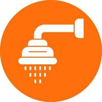 Shower Head Vector Icon Design