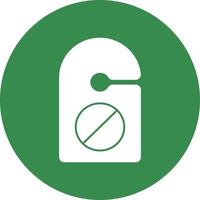 Do Not Disturb Vector Icon Design