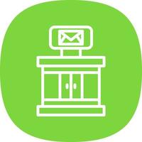 Post Office Vector Icon Design