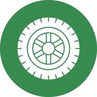 Tire Vector Icon Design