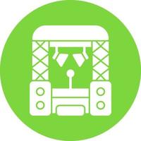 Stage Vector Icon Design