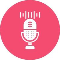 Voice Recording Vector Icon Design