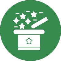 Magic Trick Vector Icon Design