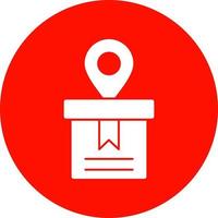 Delivery Location Vector Icon Design