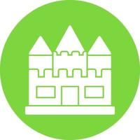 diseño de icono de vector de castillo