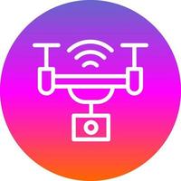 Drone Vector Icon Design