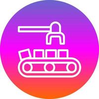 Conveyor Vector Icon Design