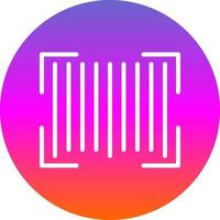 Bar Code Vector Icon Design