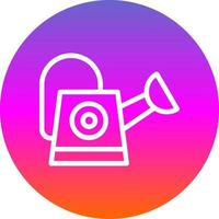 Watering Can Vector Icon Design