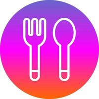 Fork Vector Icon Design