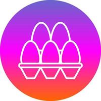 Eggs Vector Icon Design