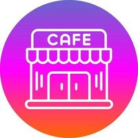 Cafe Vector Icon Design