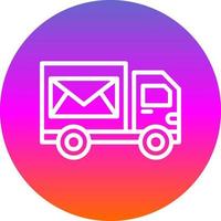 Postal Service Vector Icon Design