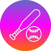 Baseball Vector Icon Design