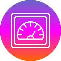 diseño de icono de vector de velocidad o metro