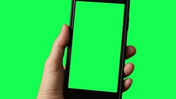 écran vert, téléphone intelligent video