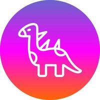 Dinosaur Vector Icon Design