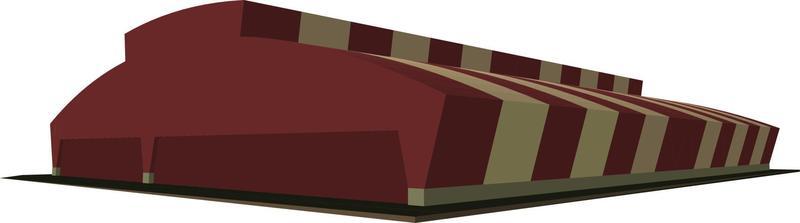 3D illustration of building project