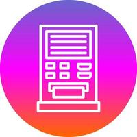 Cash Withdrawal Vector Icon Design