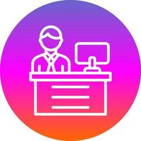 Reception Vector Icon Design