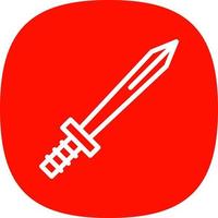 Sword Vector Icon Design