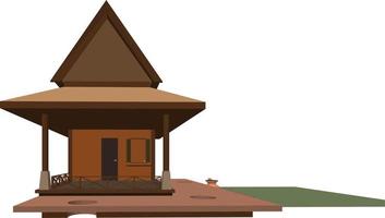 3D illustration of building project vector