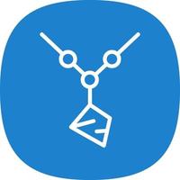 Amulet Vector Icon Design