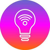 Smart Light Vector Icon Design
