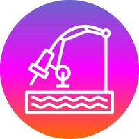 Fishing Vector Icon Design